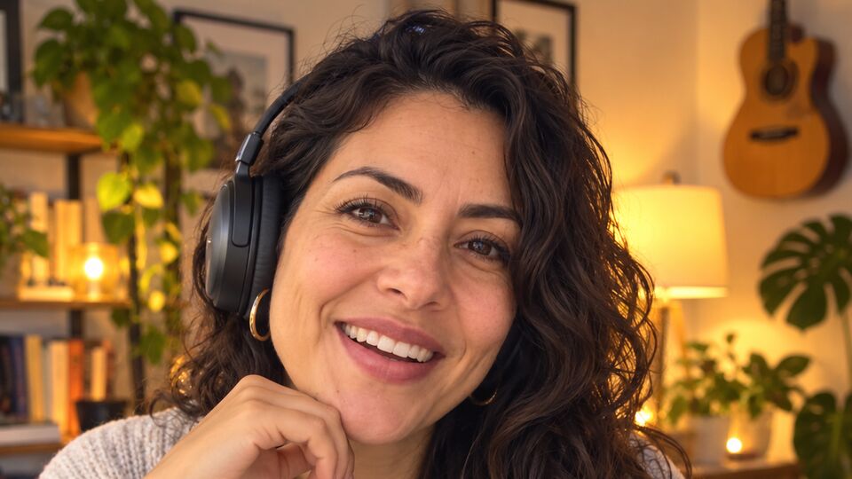 Sample live session: the instructor answers questions on camera
